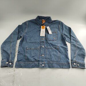 Timberland Women's Denim Chore Fefibra Technology Size M Denim Blue    P#269@CMK